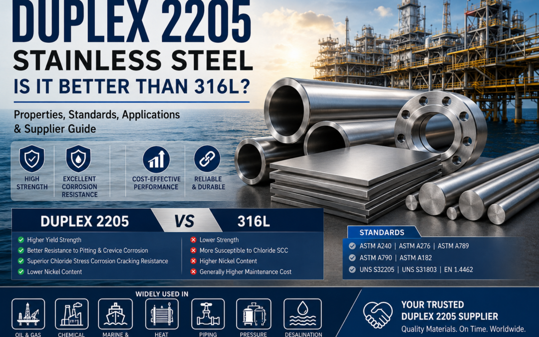 Duplex 2205 Stainless Steel: Is It Better Than 316L?